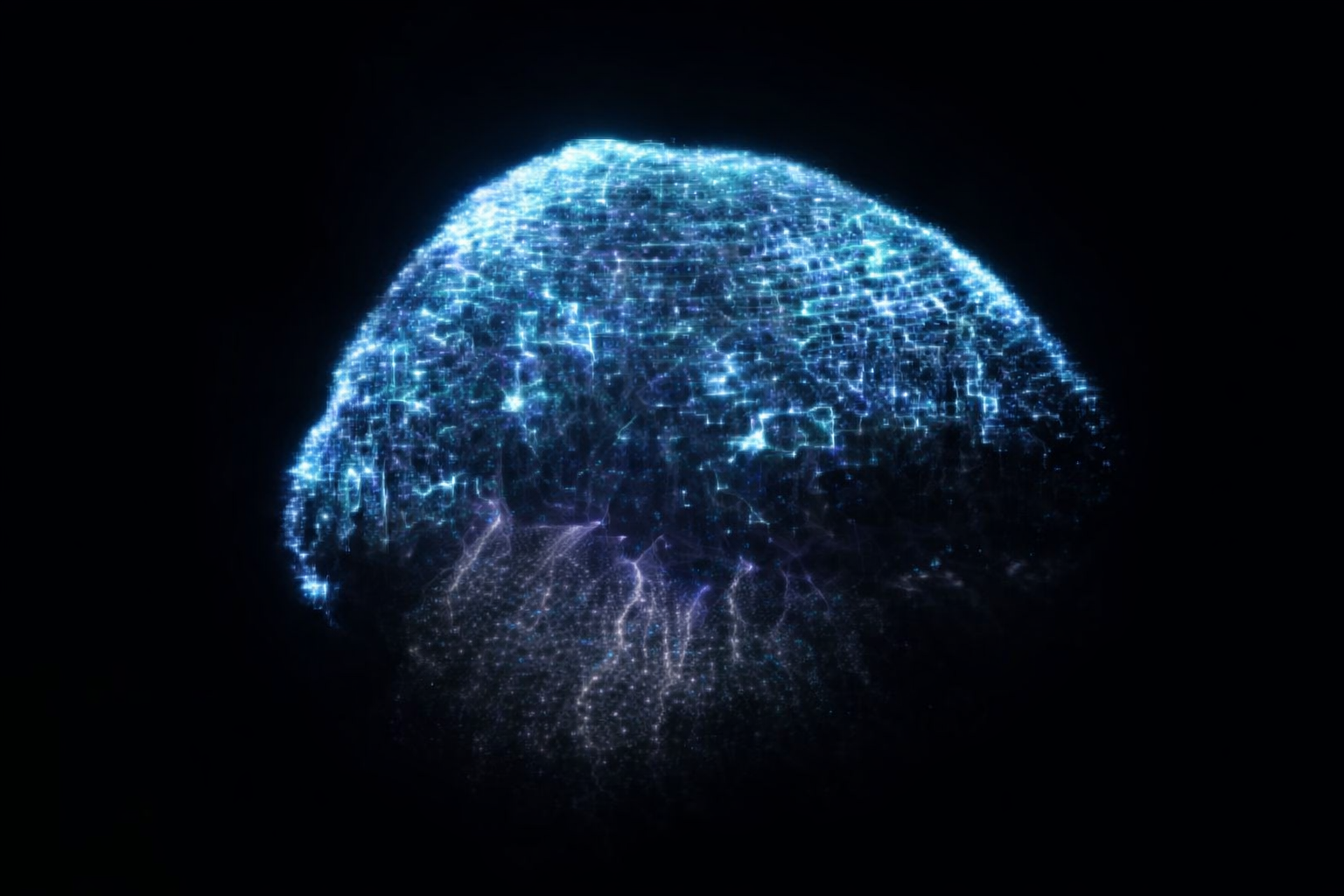 Mesmerizingly Beautiful 4D Brain Imaging from EEG