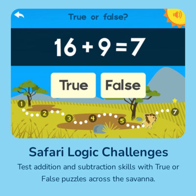 Animal Math Games